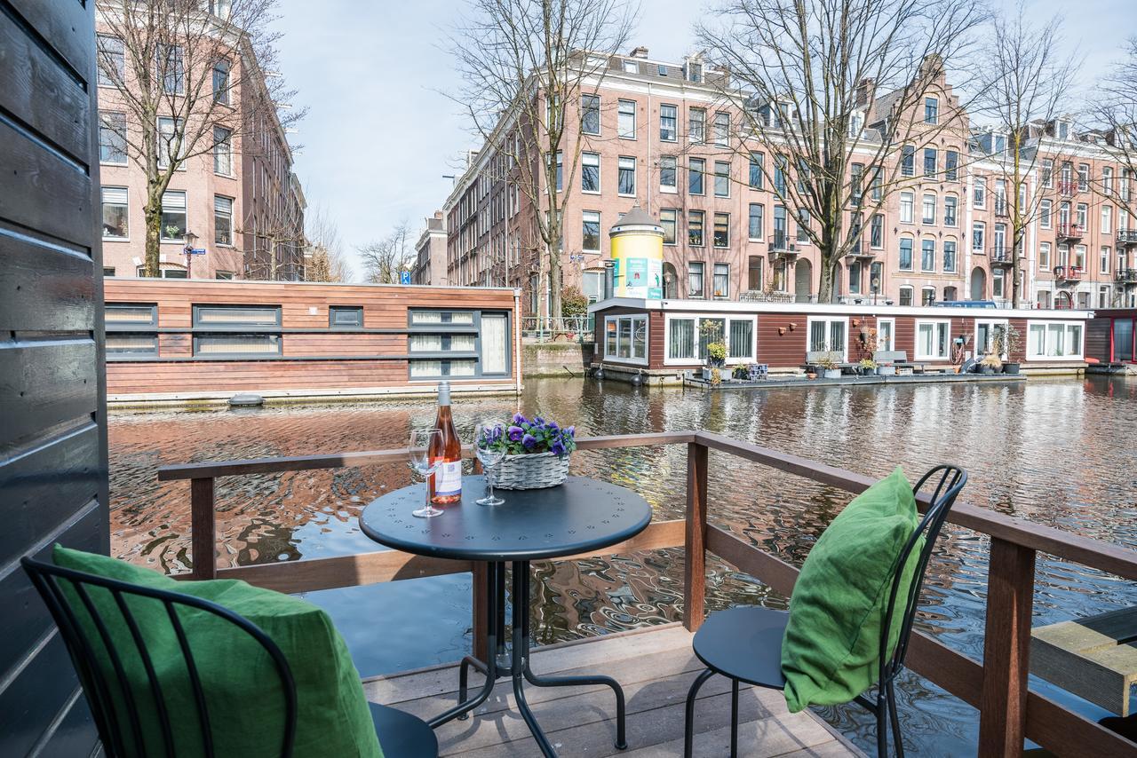 Houseboat Lady Jane Hotel Amsterdam Buitenkant foto